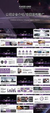 品牌引领未来 企业科技创新与商务推广PPT模板精选